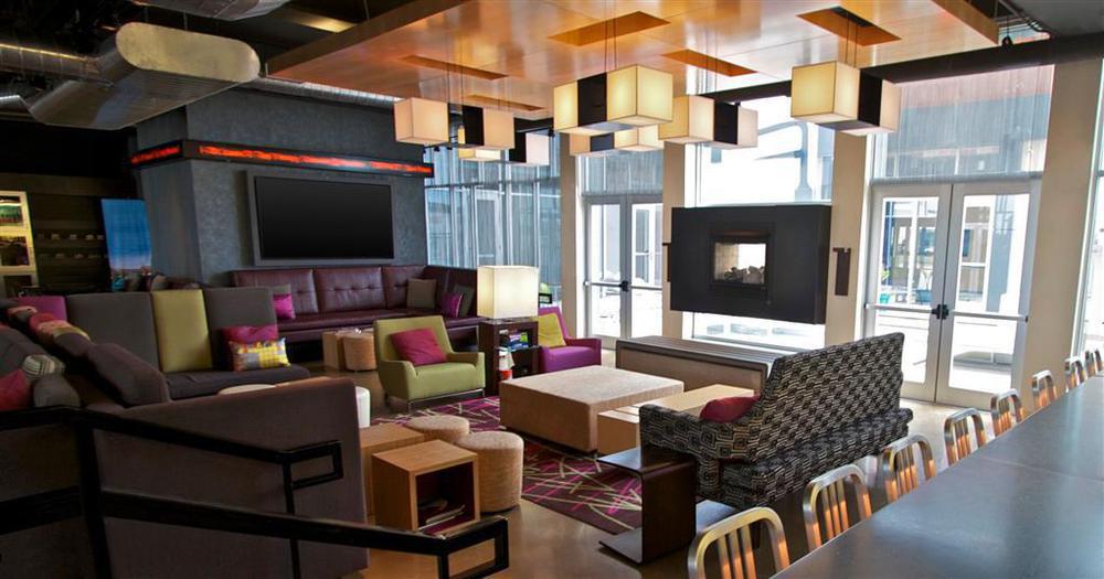 Aloft Tulsa Downtown Hotel Restaurant billede